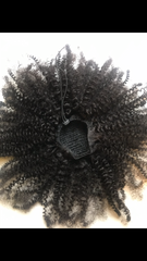 Kinky Curly Drawstring Ponytail